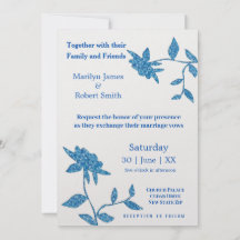 Östra Blue Pelefter Blommigt