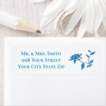 Östra Blue Pelefter Blommigt