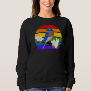 Östra Bluebird Rainbow Bird Fågelskådare Diversit T Shirt