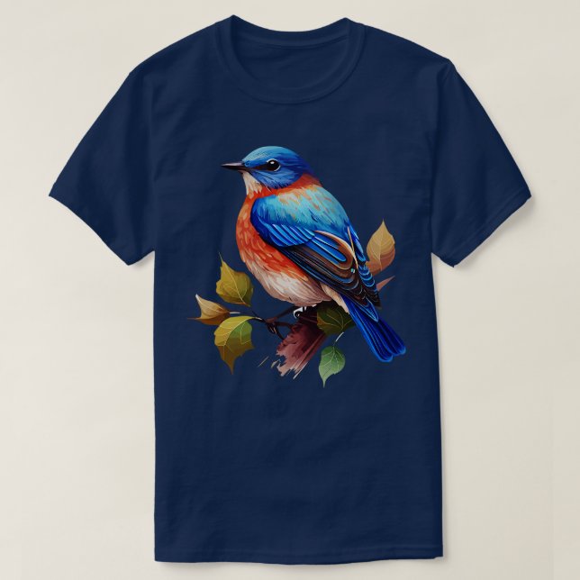 Östra Bluebird T Shirt (Design framsida)