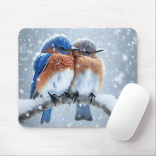 ÖSTRA BLUEBIRDS i SNÖ Musmatta