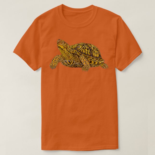 Östra Box Turtle 2 T Shirt (Design framsida)