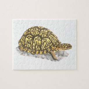 Östra Box Turtle Puzzle Pussel