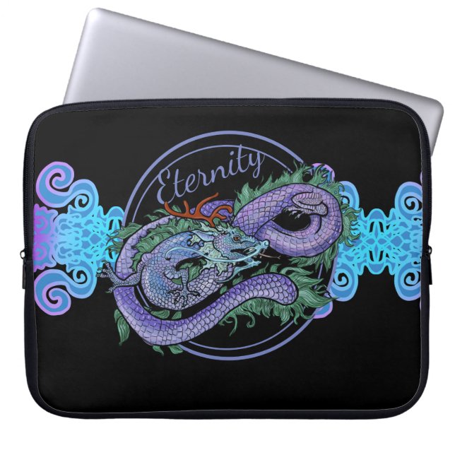 Östra Dragon Eternity Laptop Fodral (Framsidan)