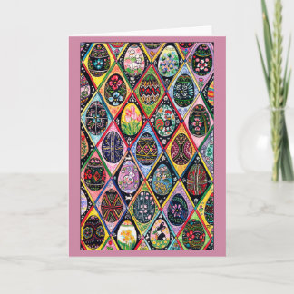 Östra EU-Påskäggen Helgkort