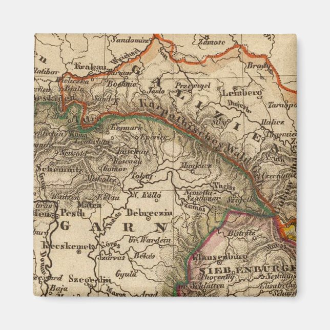 Östra Europa Magnet (Framsidan)