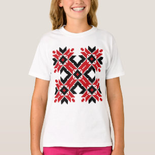 Östra Europa Mönster, traditionell folkgrupp, folk T Shirt