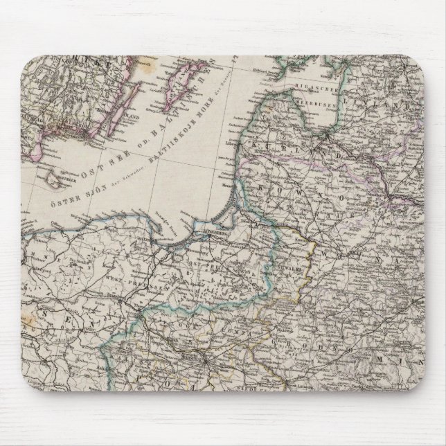 Östra Europa, Ryssland, Sverige Musmatta (Framsidan)