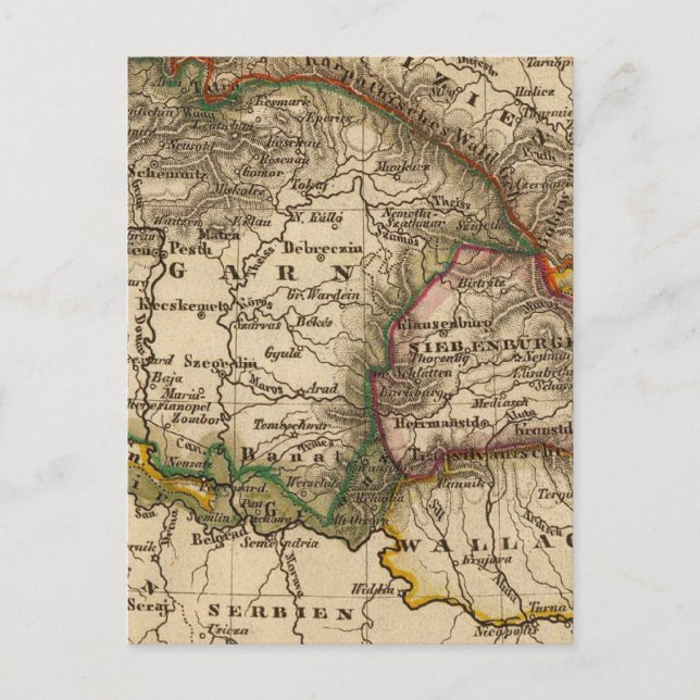 Östra Europa Vykort (Framsida)