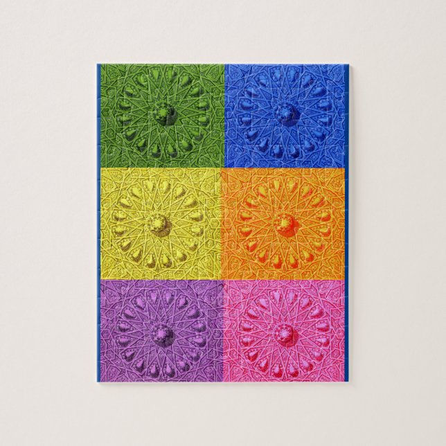 östra för antika Mitten Pussel (Vertikal)