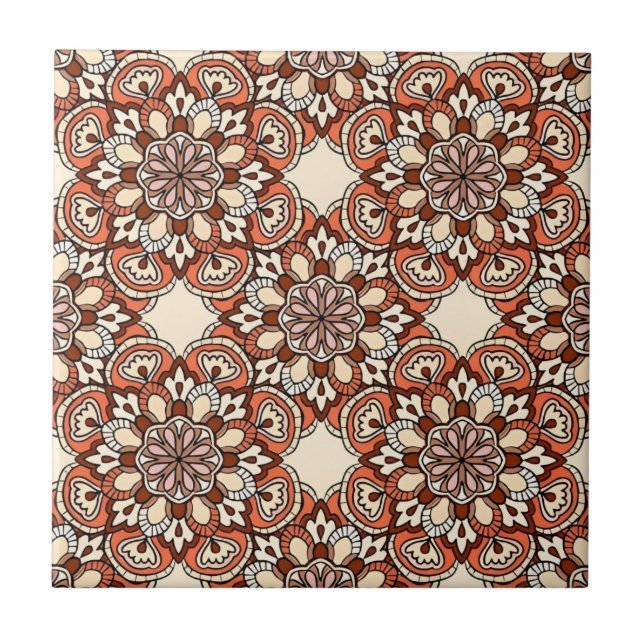 östra för mitten elegant kakelplatta (Framsidan)