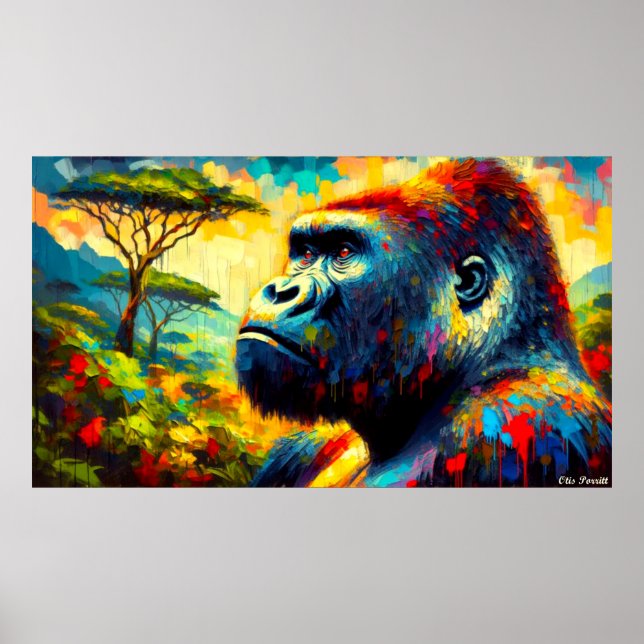 ÖSTRA GORILLA 7 POSTER (Framsidan)