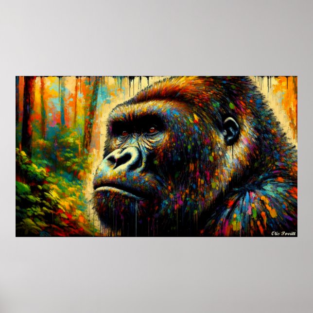 ÖSTRA GORILLA 8 POSTER (Framsidan)