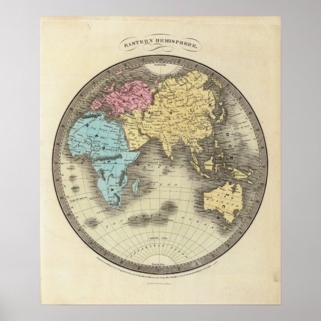 Östra Hemisphere 10 Poster (Framsidan)