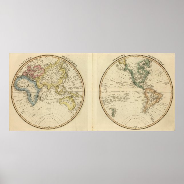 Östra Hemisphere 13 Poster (Framsidan)