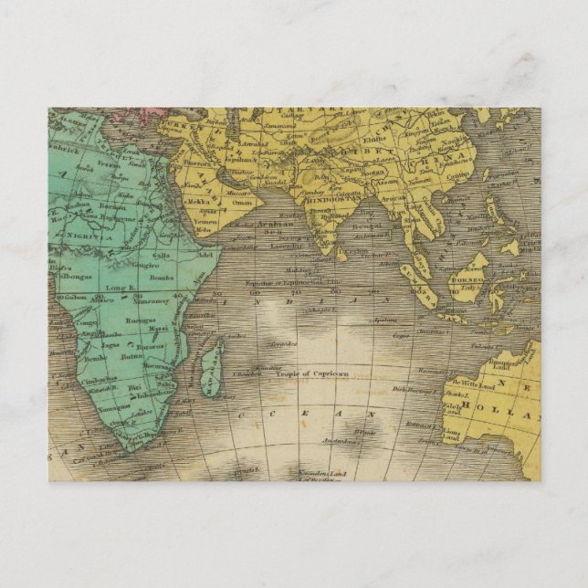 Östra Hemisphere 15 Vykort (Framsida)