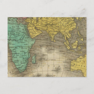 Östra Hemisphere 15 Vykort