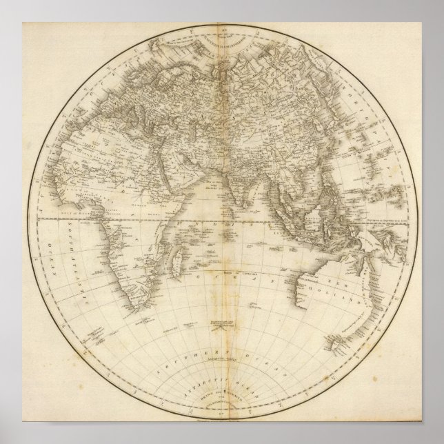 Östra Hemisphere 4 Poster (Framsidan)