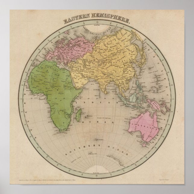 Östra Hemisphere 7 Poster (Framsidan)