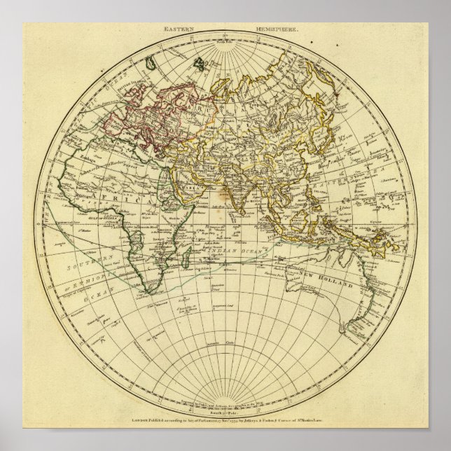 Östra Hemisphere 9 Poster (Framsidan)
