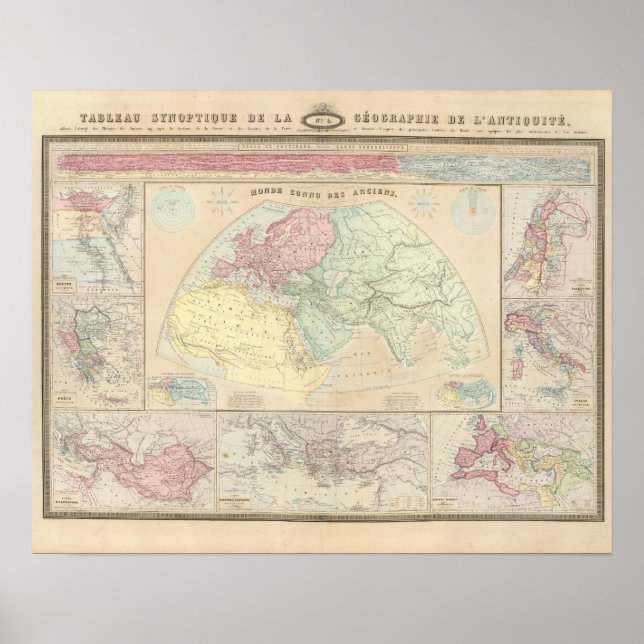 Östra Hemisphere Poster (Framsidan)