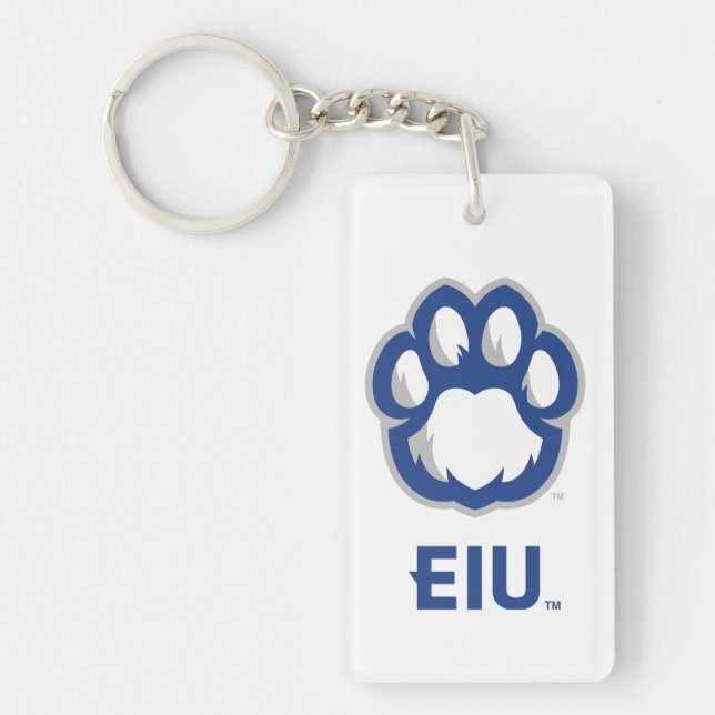 Östra Illinois Panthers Paw Print & EIU (Framsidan)
