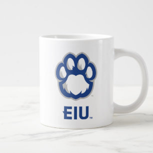 Östra Illinois Panthers Paw Print & EIU Jumbo Mugg