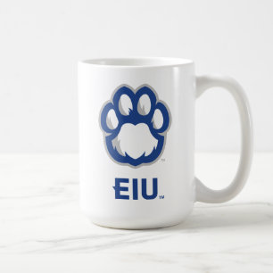 Östra Illinois Panthers Paw Print & EIU Kaffemugg