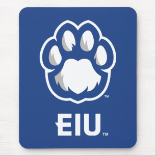 Östra Illinois Panthers Paw Print & EIU Musmatta