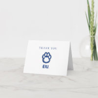 Östra Illinois Panthers Paw Print & EIU