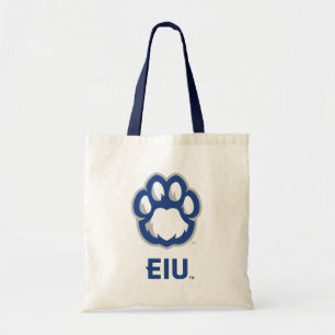 Östra Illinois Panthers Paw Print & EIU Tygkasse