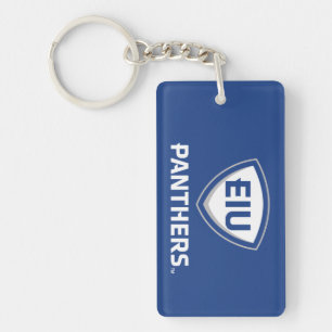 Östra Illinois Panthers Shield & Wordmark Logotyp