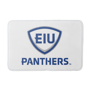 Östra Illinois Panthers Shield & Wordmark Logotyp Badrumsmatta
