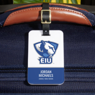 Östra Illinois Universiteten Panthers Logotyp Bagagebricka