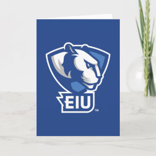 Östra Illinois Universiteten Panthers Logotyp Kort