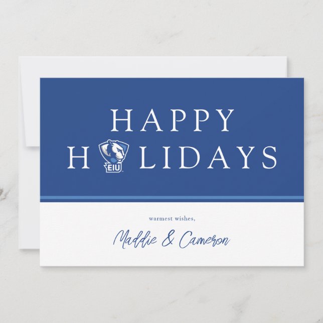 Östra Illinois Universiteten Panthers Logotyp Meddelande (Framsida)