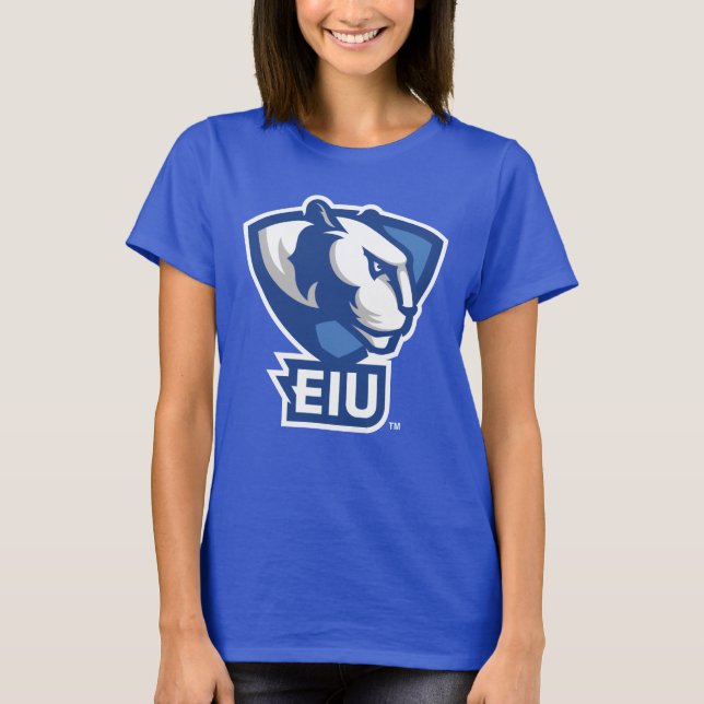 Östra Illinois Universiteten Panthers Logotyp T Shirt (Framsida)