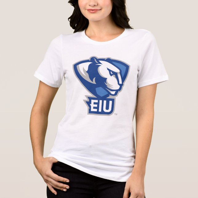 Östra Illinois Universiteten Panthers Logotyp T Shirt (Framsida)