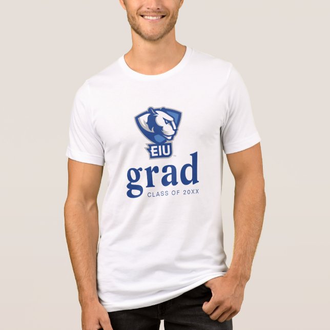 Östra Illinois Universiteten Panthers Logotyp T Shirt (Framsida)