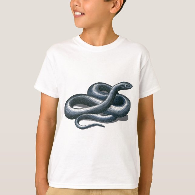 Östra Indigo Snake T Shirt (Framsida)