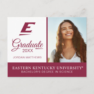 Östra Kentucky Universiteten E Meddelande Vykort