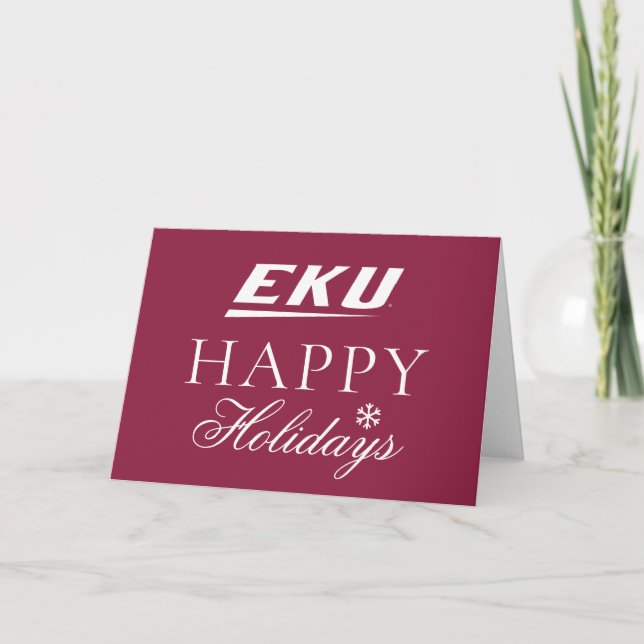 Östra Kentucky Universiteten | EKU Helgkort (Framsida)