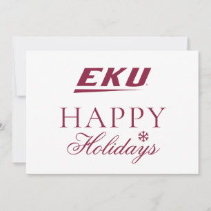 Östra Kentucky Universiteten EKU Julkort