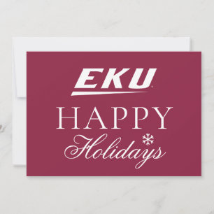 Östra Kentucky Universiteten EKU Julkort