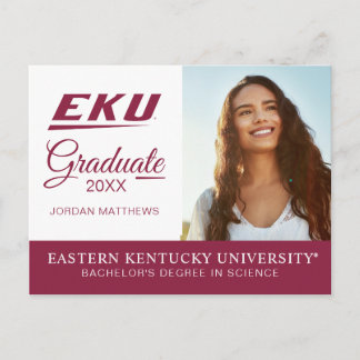 Östra Kentucky Universiteten | EKU Meddelande Vykort