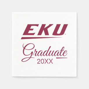 Östra Kentucky Universiteten EKU Pappersservett