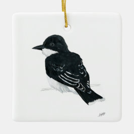 Östra Kingbird Julgransprydnad Keramik