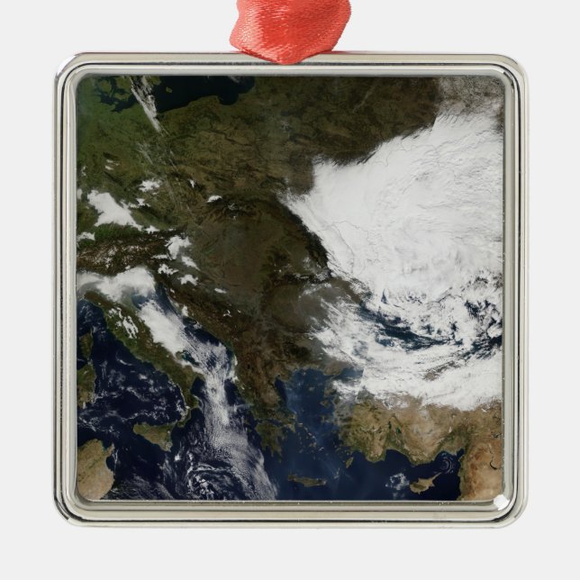 Östra och Sydeuropa Julgransprydnad Metall (Framsidan)