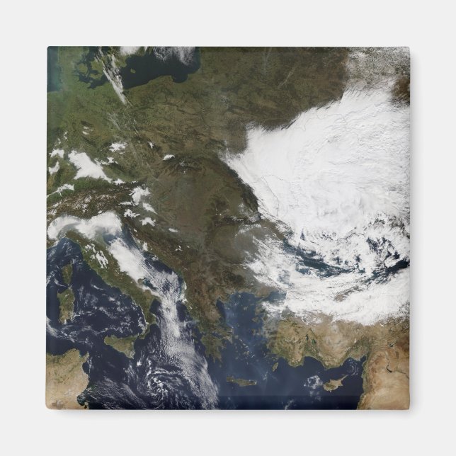 Östra och Sydeuropa Magnet (Framsidan)