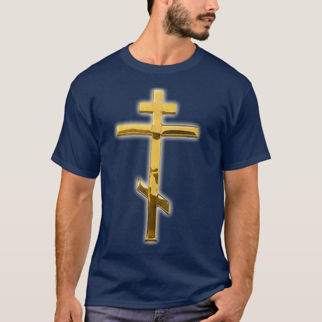 ÖSTRA ORTHODOX CHURCH KOR RYSIAN GREEK T SHIRT (Framsida)